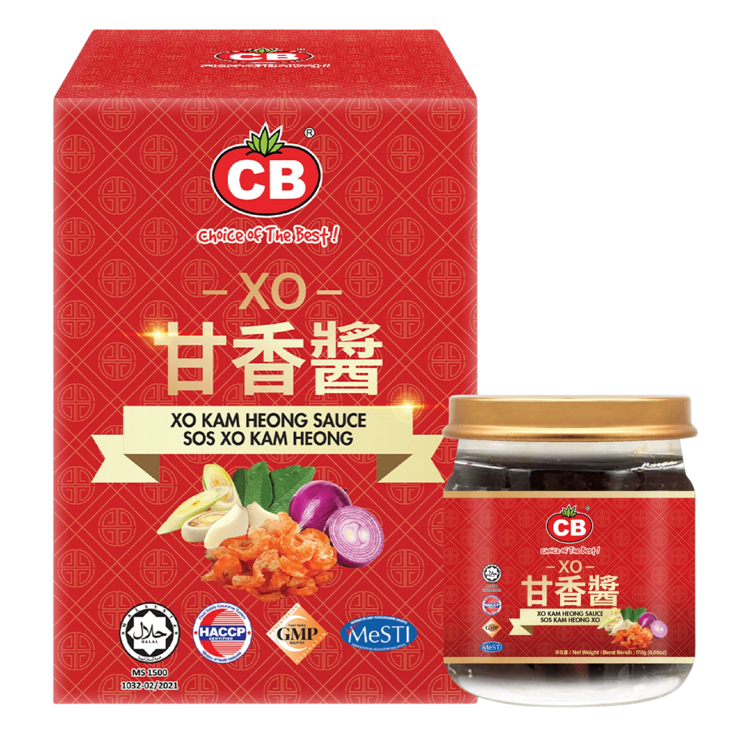 CB XO KAM HEONG SAUCE (170G) - CB XO甘香酱 (170克)