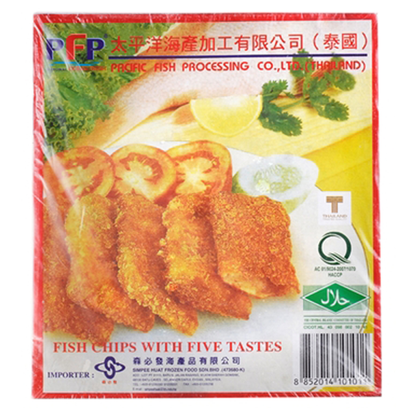 PFP FISH CHIPS WITH FIVE TASTES (500G) - PFP炸鱼柳 (500克)