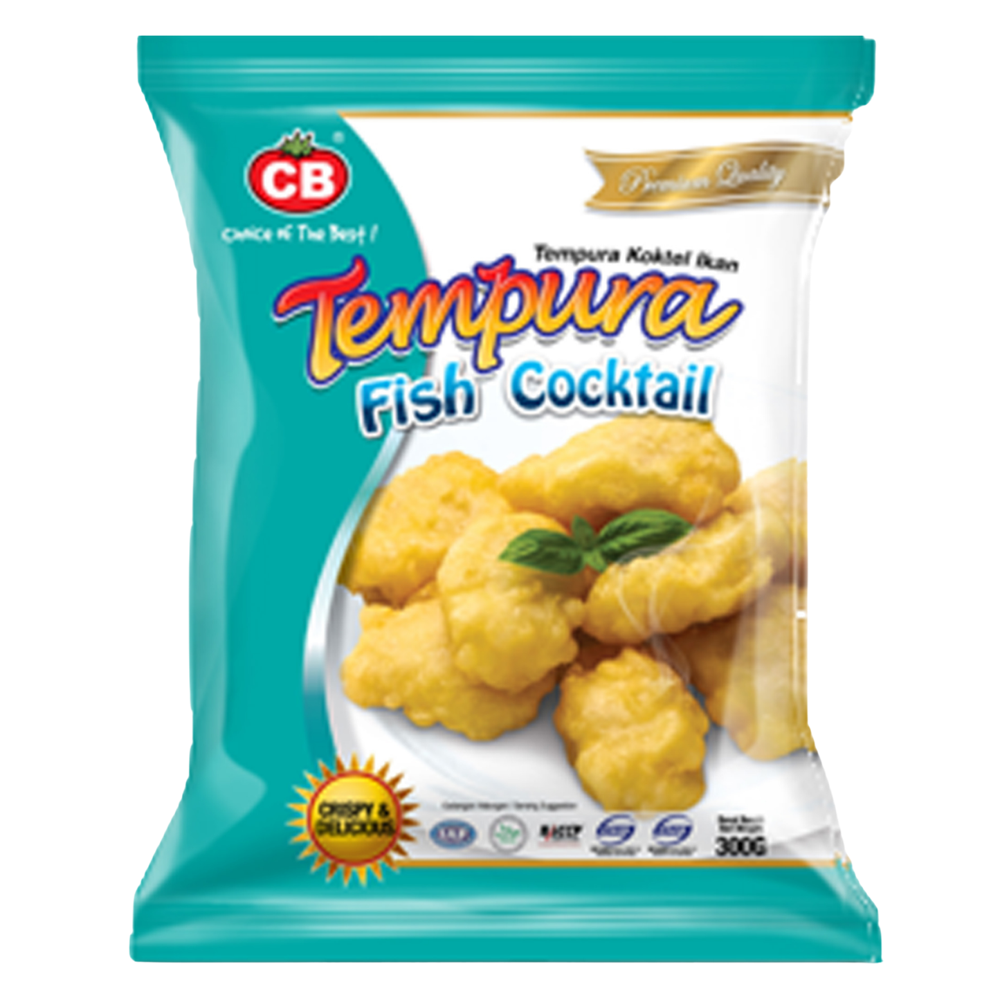 CB TEMPURA FISH COCKTAIL 49PCS (1KG) - CB日式鱼块 (1公斤)