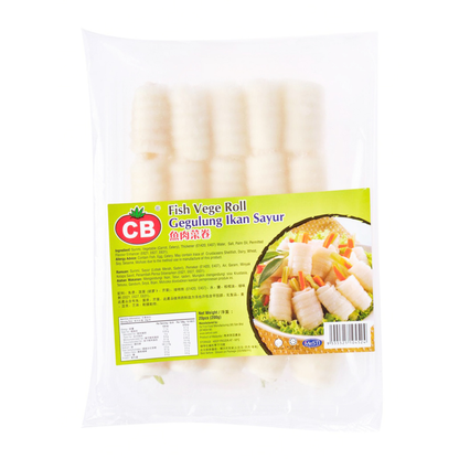 CB FISH VEGE ROLL 20PCS± (200G) - CB 鱼肉菜卷 20PCS± (200克)