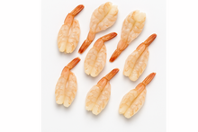 Shrimp on a white background