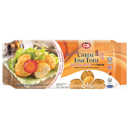 CB JAPANESE CHEESE FISH TOFU 8PCS (160G) - CB日式芝士魚豆腐 (160克)