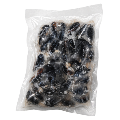 CHILE WHOLE SHELL BLACK MUSSELS 40/60 (1KG) - 智利全壳黑蚝 40/60 (1公斤)