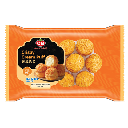 CB CRISPY CREAM PUFF 10PCS (250G) - CB 脆皮泡芙 (250克)