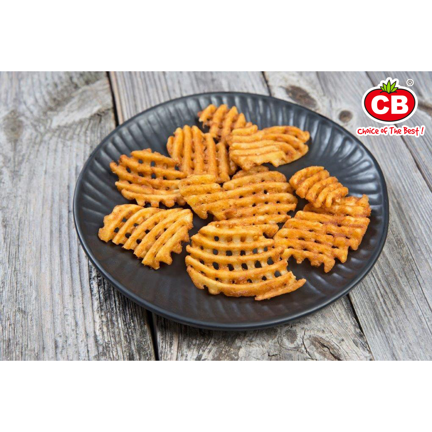CB WAFFLE FRIES (700G) - CB 方格炸薯条 (700克)