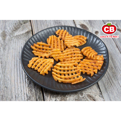 CB WAFFLE FRIES (700G) - CB 方格炸薯条 (700克)