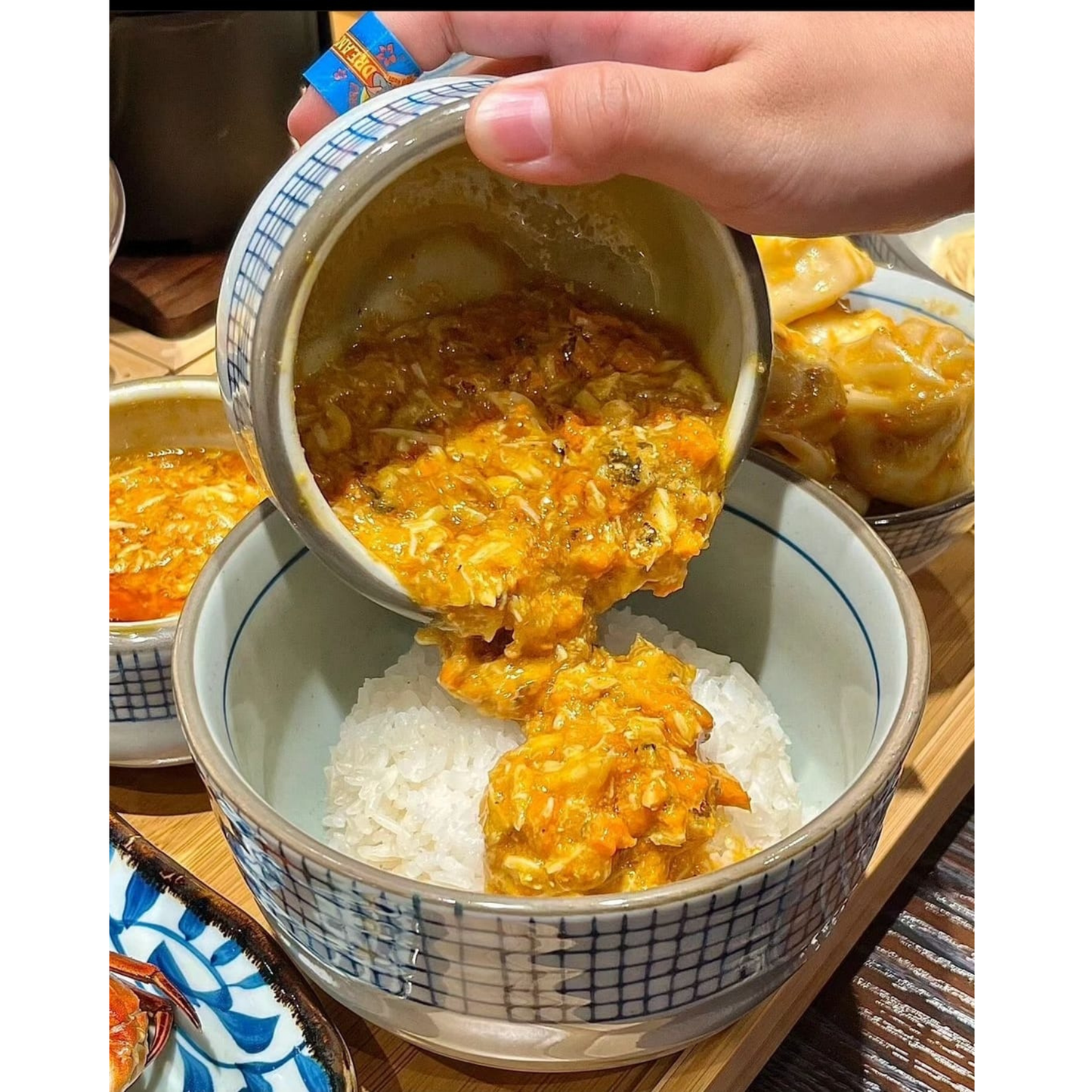 FROZEN HAIRY CRAB ROE (1KG) - 冷冻大闸蟹粉 (1公斤)
