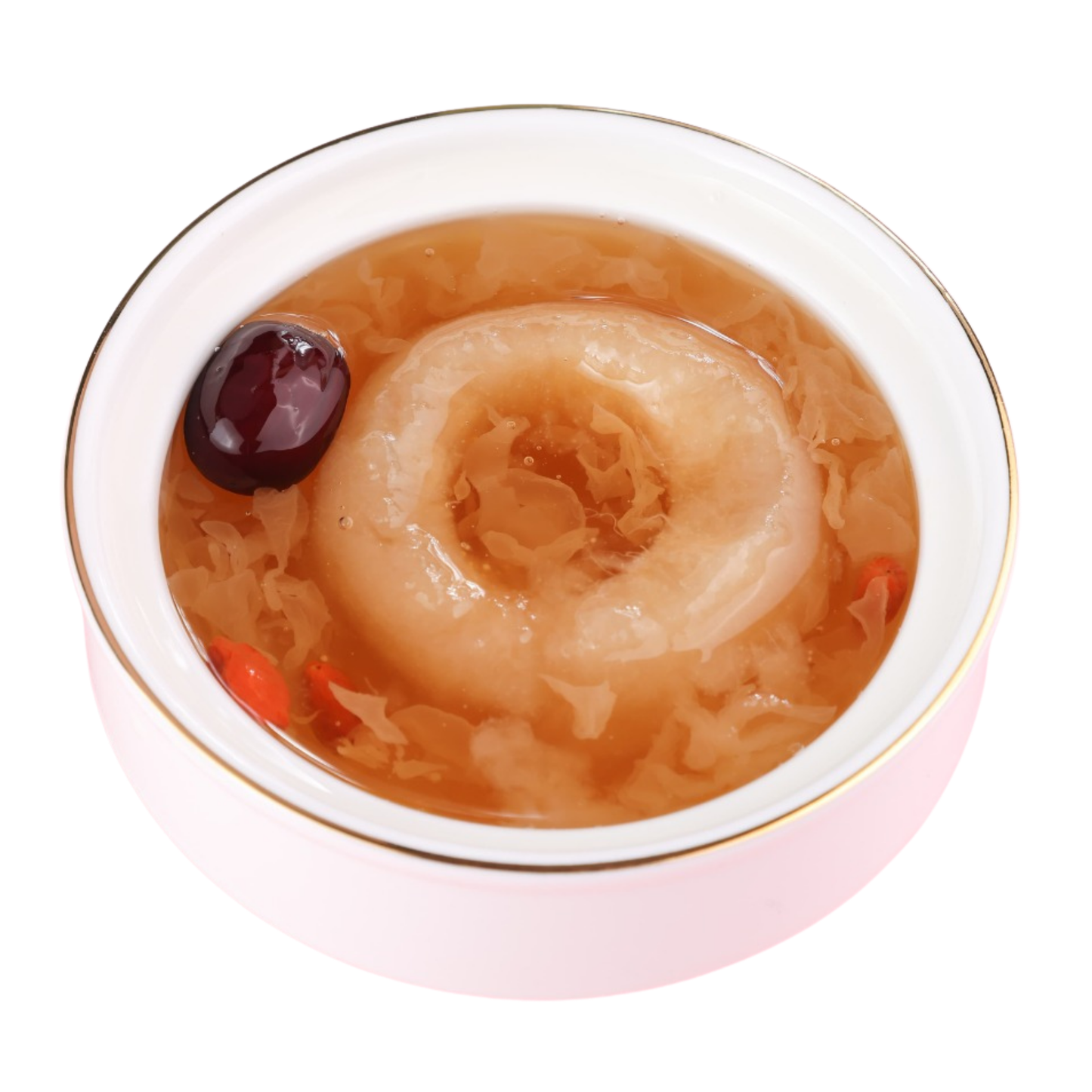 STEWED PEARS WITH ROCK CANDY, RED DATES AND WHITE FUNGUS (250G) - 冰糖红枣银耳炖梨 (250克)