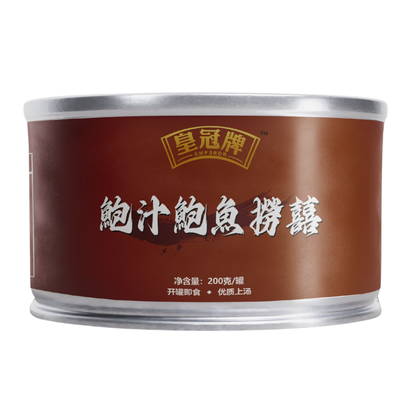 PREMIUM ABALONE WITH BROWN SAUCE LO-HEI (200G) - 鲍汁鲍鱼捞喜 (200G)