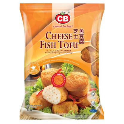 CB JAPANESE CHEESE FISH TOFU 23PCS (500G) - CB 日式芝士鱼豆腐 23PCS (500克)