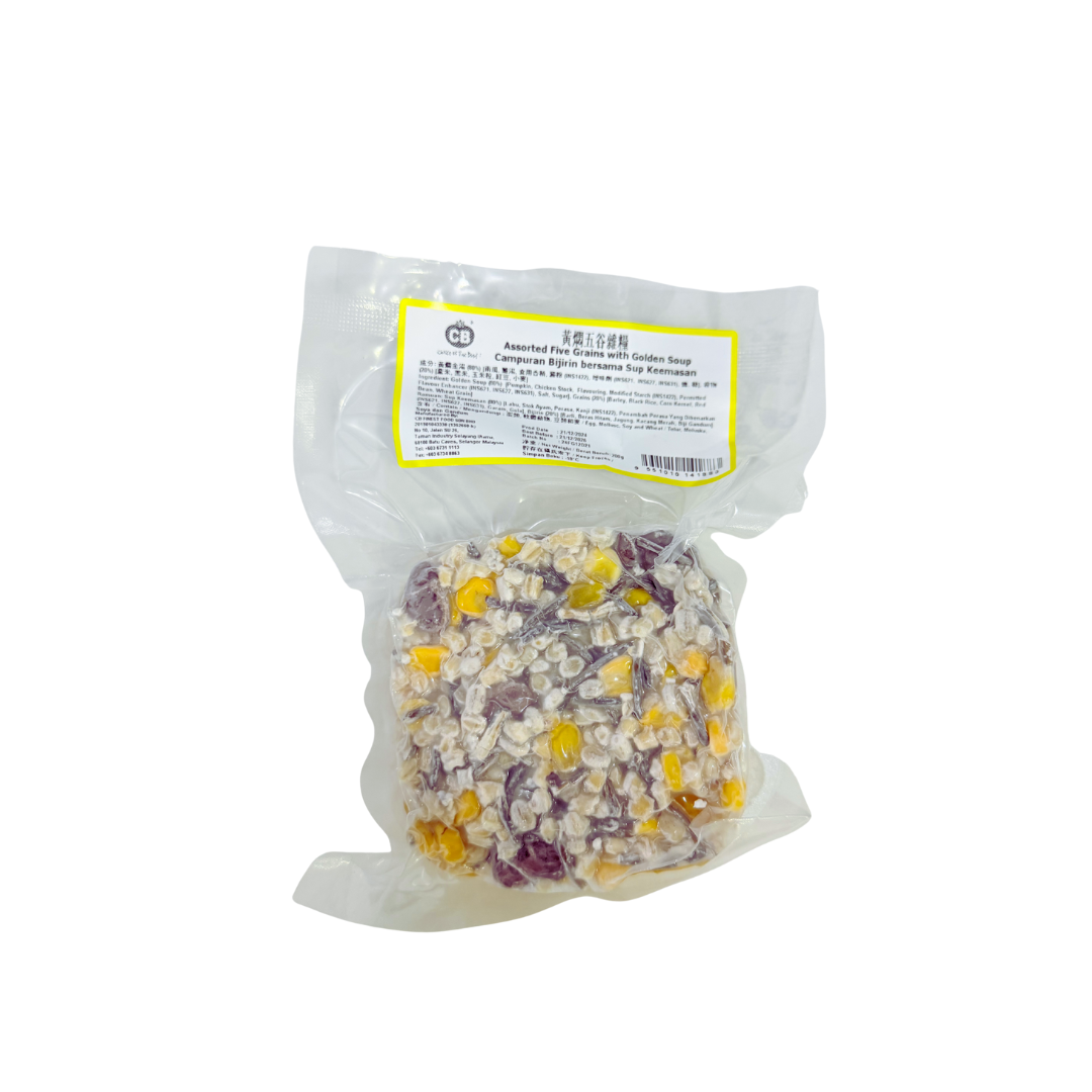 CB ASSORTED FIVE GRAINS WITH GOLDEN SOUP (200G) - CB 黃燜五穀雜糧湯 (200克)