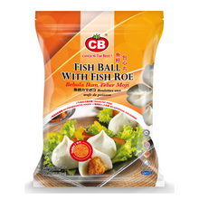CB FISH BALL WITH FISH ROE 21PCS (500G) - CB 魚籽包心丸 21PCS (500克)