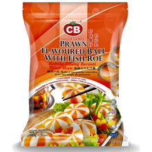 CB PRAWN FLAVOURED BALL WITH FISH ROE 21PCS (500G) - CB 虾味蟹仔包心丸 21PCS (500克)