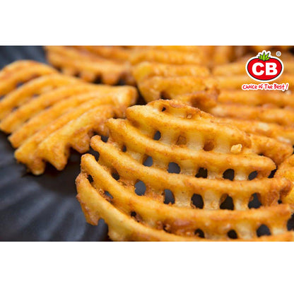 CB WAFFLE FRIES (700G) - CB 方格炸薯条 (700克)