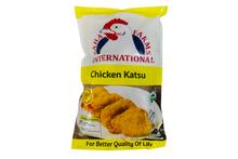 Packaged Chicken Katsu from Saha Farms International on a white background