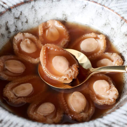 'EMPEROR' CHINA CANNED BRAISED ABALONE (10H)(S) 425G - "皇冠牌”红烧罐头鲍鱼 (10头)(S) 425克