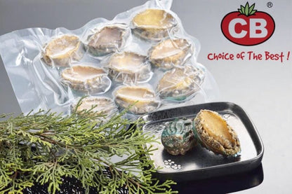 CB FROZEN ORIGINAL ECOLOGY ABALONE 15-20G (500G) - CB速冻原生态九孔鲍鱼15-20G (500克)