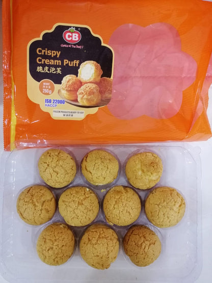 CB CRISPY CREAM PUFF 10PCS (250G) - CB 脆皮泡芙 (250克)