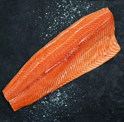 FROZEN SALMON TROUT FILLETS (1.1-1.4KG) - 速冻三文鱼鳟鱼 (1.1-1.4公斤)